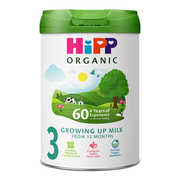 Hipp Organic 3 Growing Up Toddler Formula 12+ Months 800g