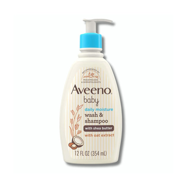 Aveeno Daily Moisture Wash & Shampoo - 354ml