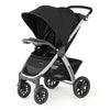 Chicco Bravo Quick Fold Baby Stroller Pram for 0 to 4Y (Upto 22 Kg) - Black