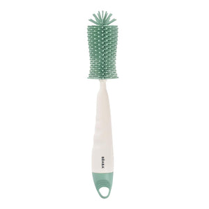 Beaba 2 in 1 Silicone Bottle Brush - Sage Green