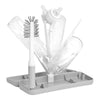 Ubbi On The Go Bottle Drying Rack- Grey