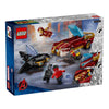 Lego Marvel Iron Man Car & Black Panther vs. Red Hulk