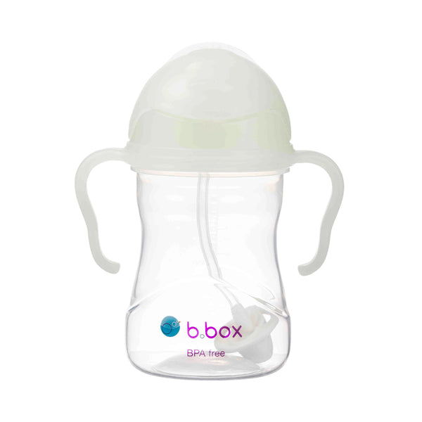 B.Box Weighted Straw Sippy Cup - Glow in the dark