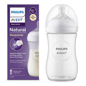 Philips Avent Feeding Bottle With Natural Response Nipple - 260 ml