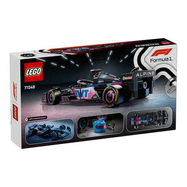Lego Speed Champions BWT Alpine F1 Team A524 Race Car Toy Vehicle