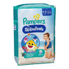 Pampers Splashers Baby Shark Edition Size 4, 88 Count, 9Kg to 15Kg, Disposable Swim Nappy Pants, for Secure Protection in The Water