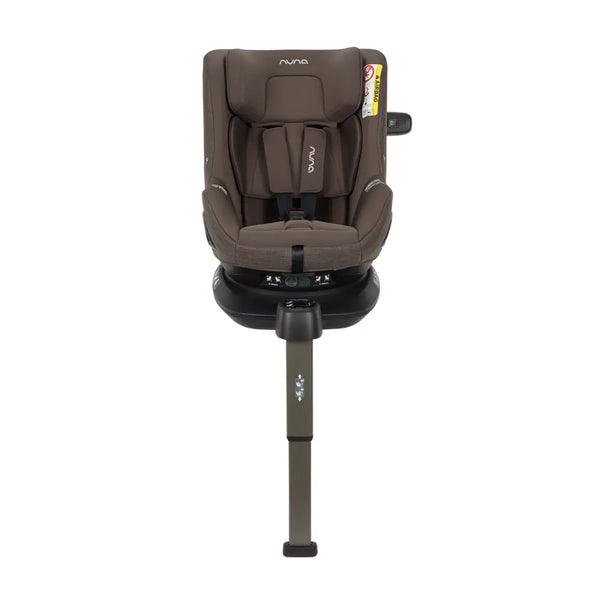 Nuna Pruu Baby Convertible Car Seat 360° Rotation, 5 Position Reclining Seat For 0 to 4Y (Upto 19Kg) - Chestnut