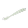 Beaba 1st Stage Silicone Spoon with Ultra Soft Tip, Gum Friendly, Ergonomic Handles, BPA Free - Misty Green