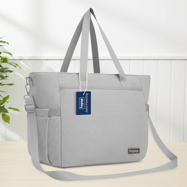 Hopop Tote Diaper Bag with Changing Mat