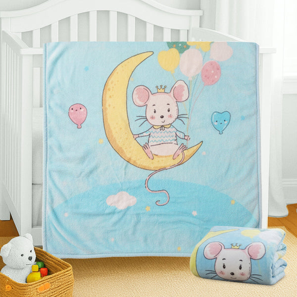 Hopop Soft & Warm Baby Blanket, Cozy, Lightweight & Gentle on Skin