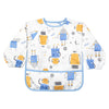 Hopop Easy Clean Waterproof Full Sleeve Baby Bib with Food Catcher Pocket - Dezine Kids