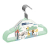 Hopop Non-Slip Velvet Baby Clothes Hangers – Pack of 6 - Dezine Kids