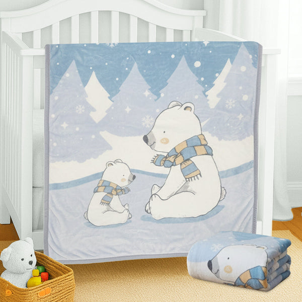 Hopop Soft & Warm Baby Blanket, Cozy, Lightweight & Gentle on Skin
