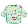 Hopop Easy Clean Waterproof Full Sleeve Baby Bib with Food Catcher Pocket - Dezine Kids