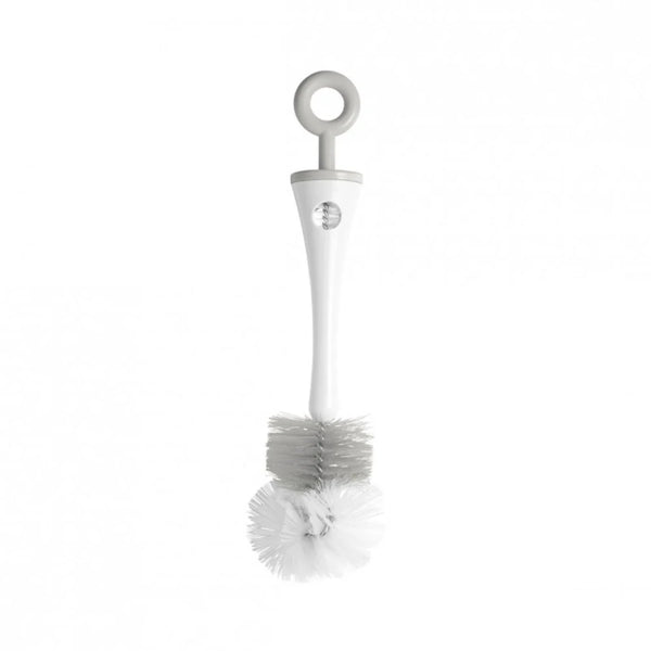 Beaba 2 in 1 Baby Bottle Brush - Grey