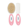 Hopop Natural Soft Bristle Hair Brush & Rounded Teeth Comb Set - Dezine Kids