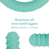 Frida Baby Get-A-Grip Silicone Teether for Teething Pain Relief - Teal