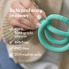 Frida Baby Get-A-Grip Silicone Teether for Teething Pain Relief - Teal