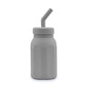 Silicone Water Bottle - Grey