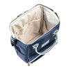 Beaba Wellington Diaper Bag, Large Capacity Baby Bag with Changing Mat, Durable, Water Resistant - Blue Marine
