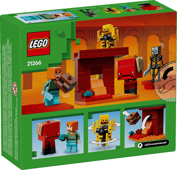 Lego Minecraft The Nether Lava Battle Gamer Toy for Kids - Dezine Kids