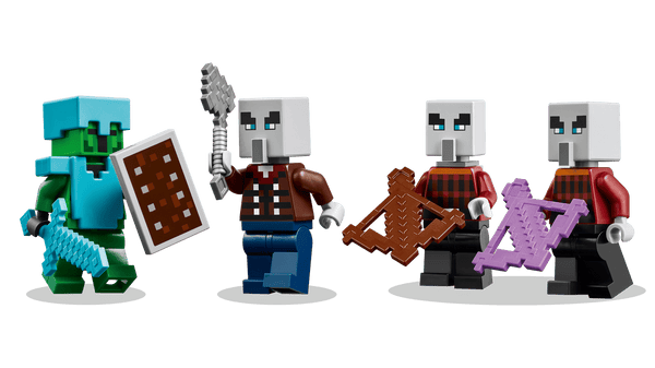 Lego Minecraft The Illager Desert Patrol Gaming Kit for Kids - Dezine Kids
