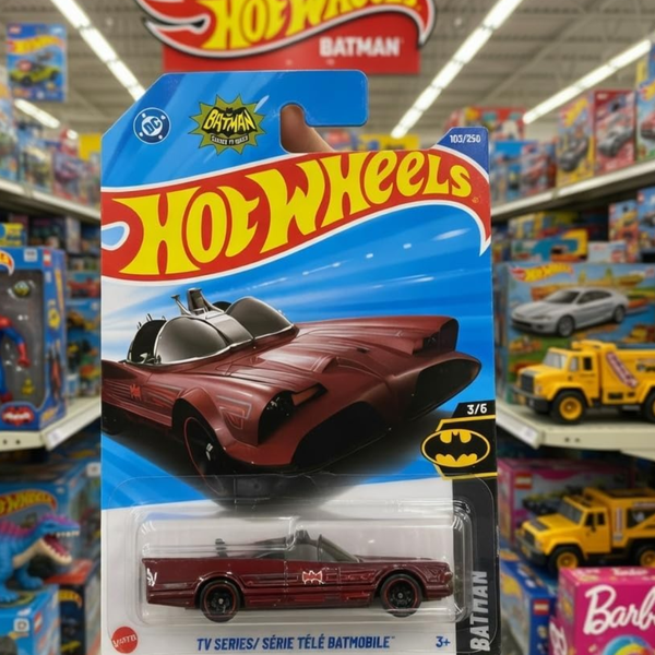 Hot Wheels TV Series Batmobile Car Batman Collection - Dezine Kids