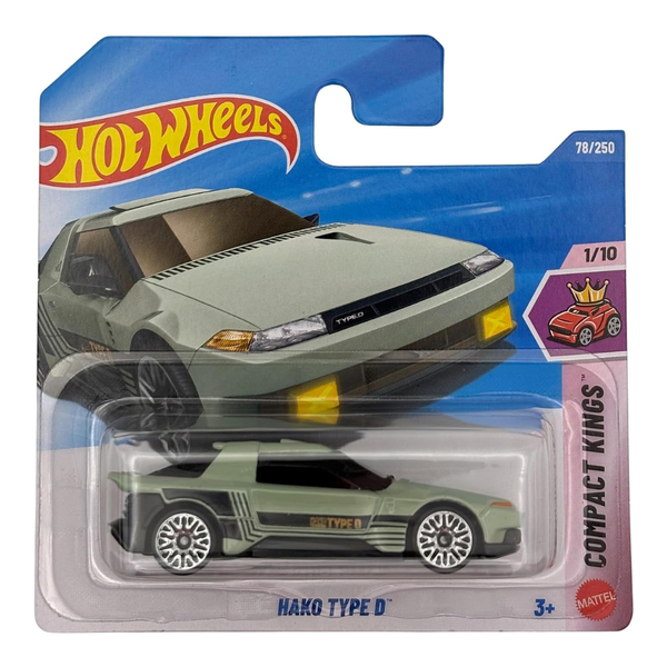 Hot Wheels Single Car Hako Type D' Compact king 1/10