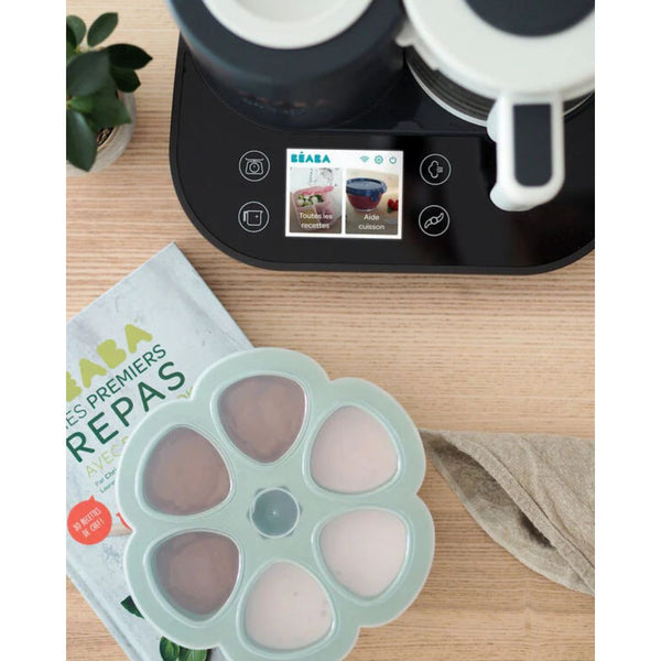 Beaba Multipurpose Silicone 6 x 90ml - Sage Green