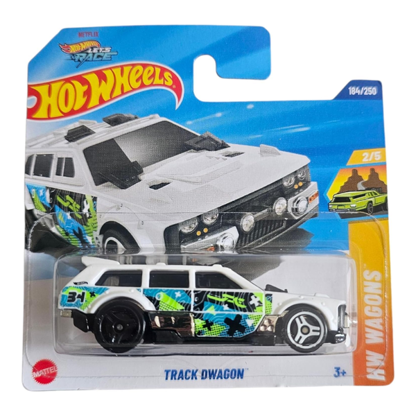 Hot Wheels Track Dwagon Let’s Race Short Card - Dezine Kids