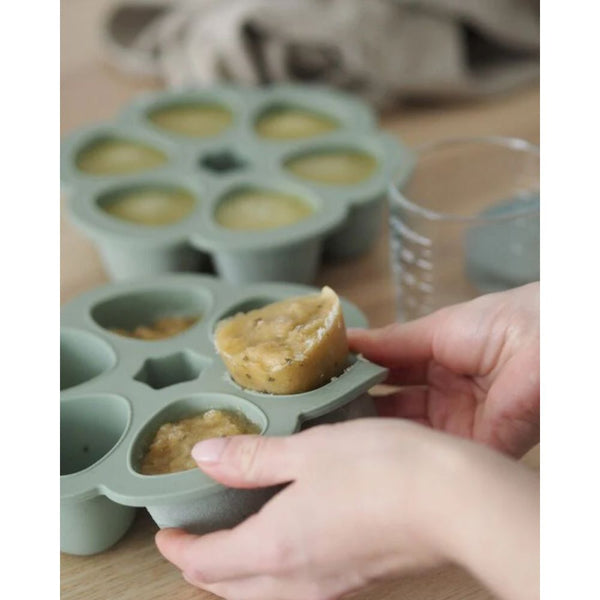 Beaba Multipurpose Silicone 6 x 90ml - Sage Green