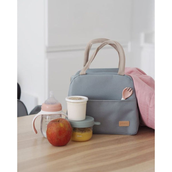 Beaba Isothermal Lunch Bag - Blue Green - Dezine Kids