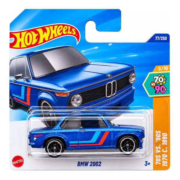 Hot Wheels BMW 2002 Metallic Blue - Dezine Kids