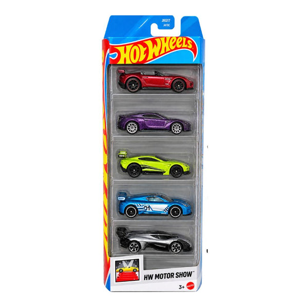 Hot Wheels HW Motor Show of 5 Cars