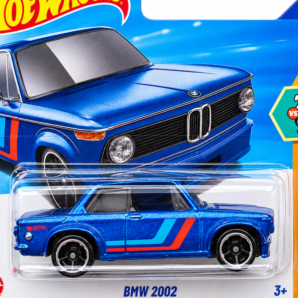 Hot Wheels BMW 2002 Metallic Blue - Dezine Kids