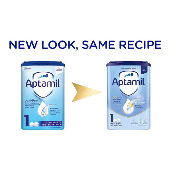Aptamil First Infant Milk Formula Stage 1, 0 to 6 Months - 800g