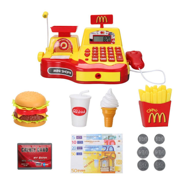 Five Star Kids Battery Operated Supermarket Checkout Plastic Shopping Set - Dezine Kids