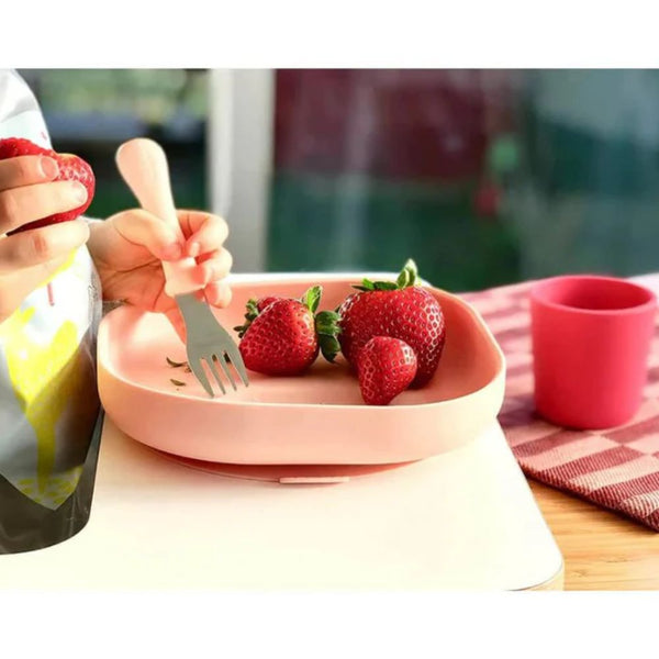 Beaba Silicone Anti Slip Cup - Pink