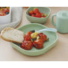 Beaba Silicone Suction Plate - Sage Green