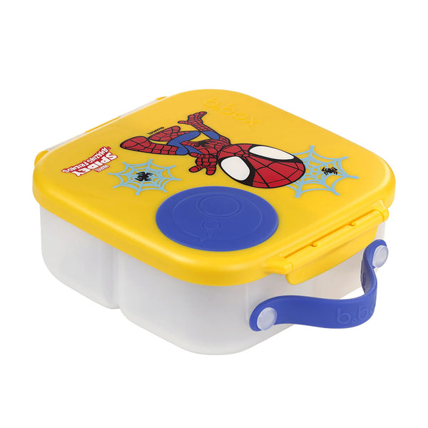 B.Box Mini Lunchbox with Adjustable Divider - Marvel Spidey