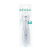 Beaba 1st Stage Silicone Spoon with Ultra Soft Tip, Gum Friendly, Ergonomic Handles, BPA Free - Pebble