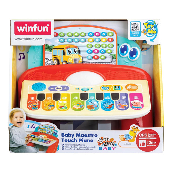 Winfun Baby Maestro Touch Piano8 Key SoftTouch Keyboard