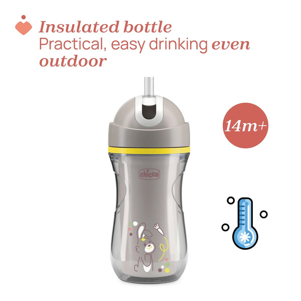 Chicco Sport Cup 14Month+ 266ml - Grey