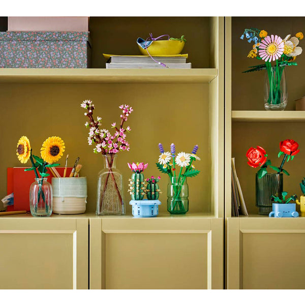 Lego Botanicals Daisies Flower Decor Building Set for Kids