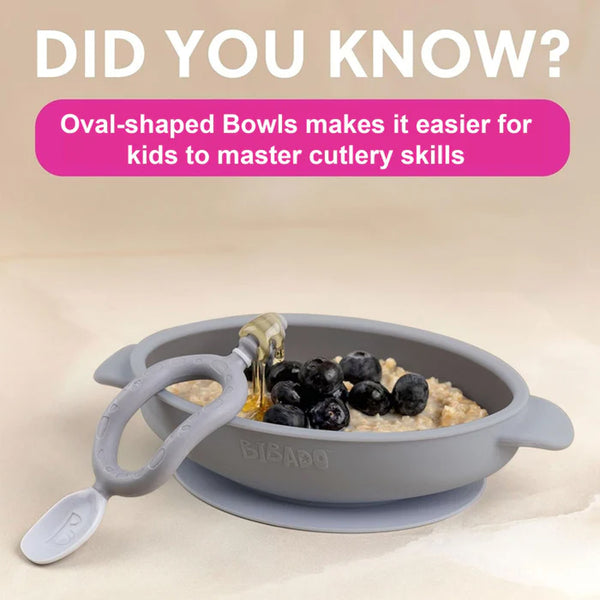 Bibado Silicone Suction Bowl - Mist