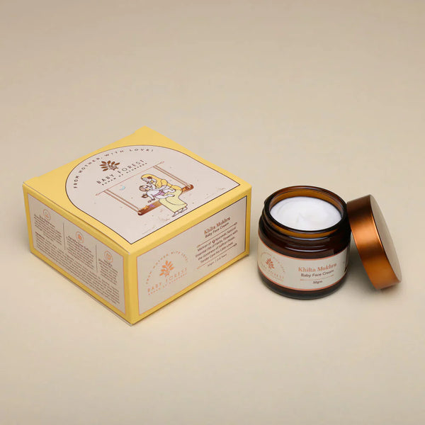 Khilta Mukhra Baby Face Cream 50Gms - dezinekids.com