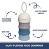 Hopop 3-Layer Stackable Baby Milk Powder & Food Storage Container - Dezine Kids