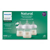 Philips Avent Natural Glass Baby Bottles with Natural Response Nipples (Slow Flow, Flow 2) - 120 ml
