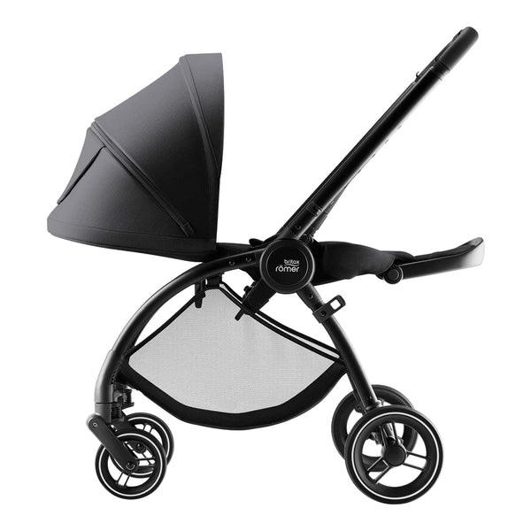 Britax Rio Baby Stroller with UPF 50+ Canopy - Carbon Black - Dezine Kids