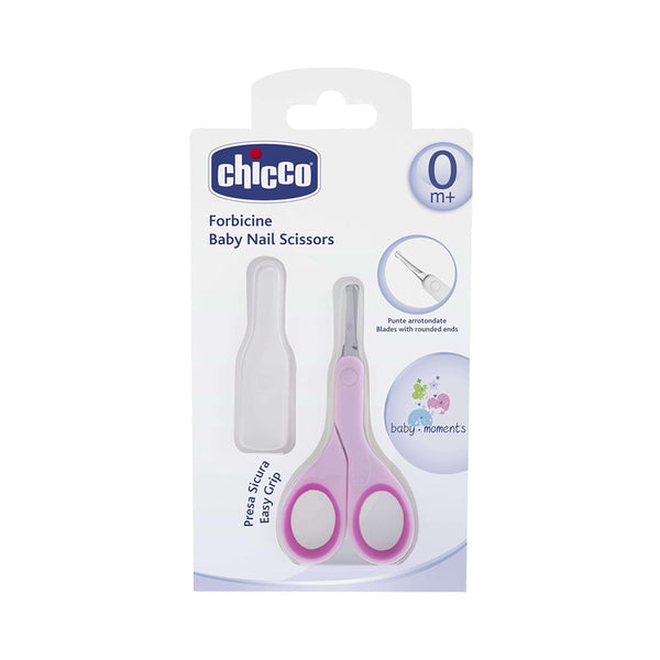 Chicco Baby Nail Scissors - Pink